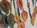 Wet Felted Scarves by Jessie Diermier