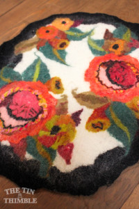 LEVEL 1: Wet Felted Table Mat @ The Tin Thimble | Loomis | California | United States