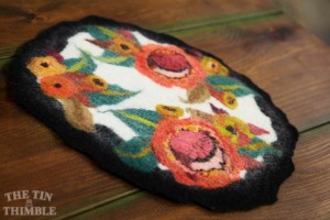 LEVEL 1: Wet Felted Table Mat @ The Tin Thimble | Loomis | California | United States